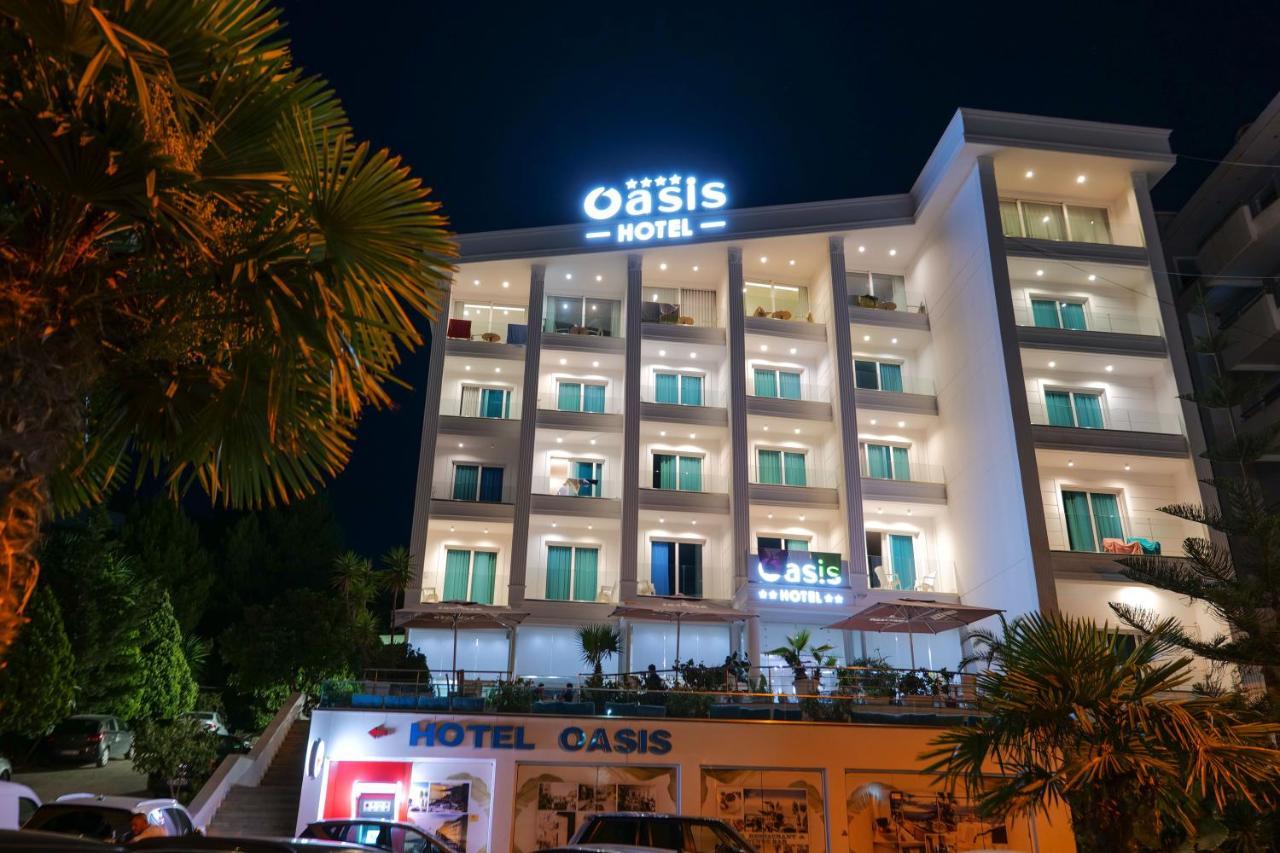 Hotel Oasis Sarandë Eksteriør bilde