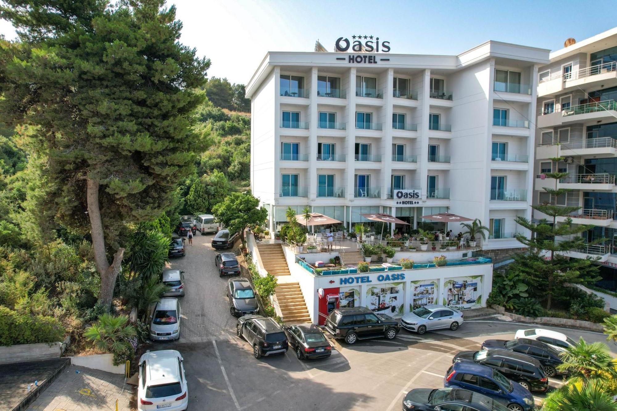 Hotel Oasis Sarandë Eksteriør bilde
